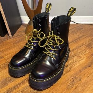 Dr Martens black Jadon platform boots